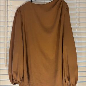 Elegant Brown Women's Top